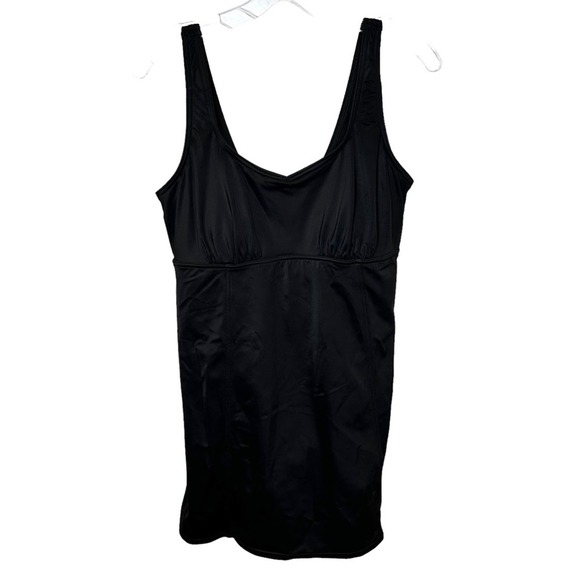Lands End Womens One Piece Bathing Suit Black 16 - Picture 1 of 11